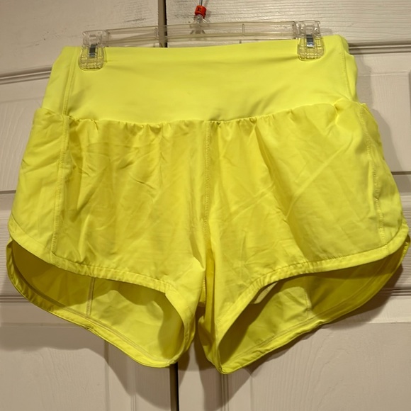 Main Fabric -Medium -Safety Yellow, Built in Panty, Key & Zipper Pocket, Shorts - Picture 1 of 7